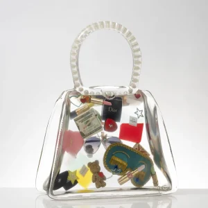 XL Classic Artbag Sculpture Resin Artwork Woman's Makeup breakfast at Tiffany
