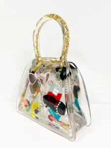 XL Classic Artbag Sculpture Resin Artwork Woman's Makeup