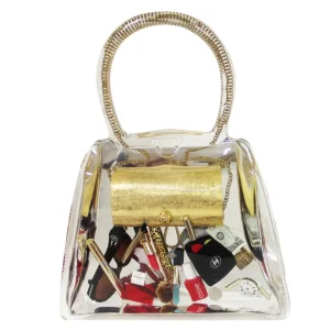 XL Classic Artbag Sculpture Resin Artwork Woman's Makeup
